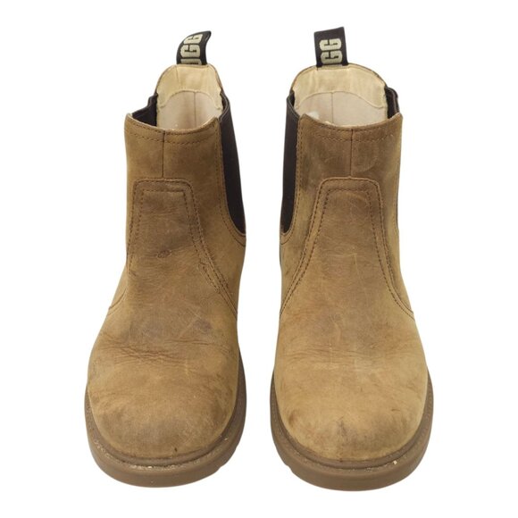 UGG Bolden Ankle Boots Big Kids US 5 UK 4 EU 37 Nubuck Distressed Weatherproof - Picture 5 of 16